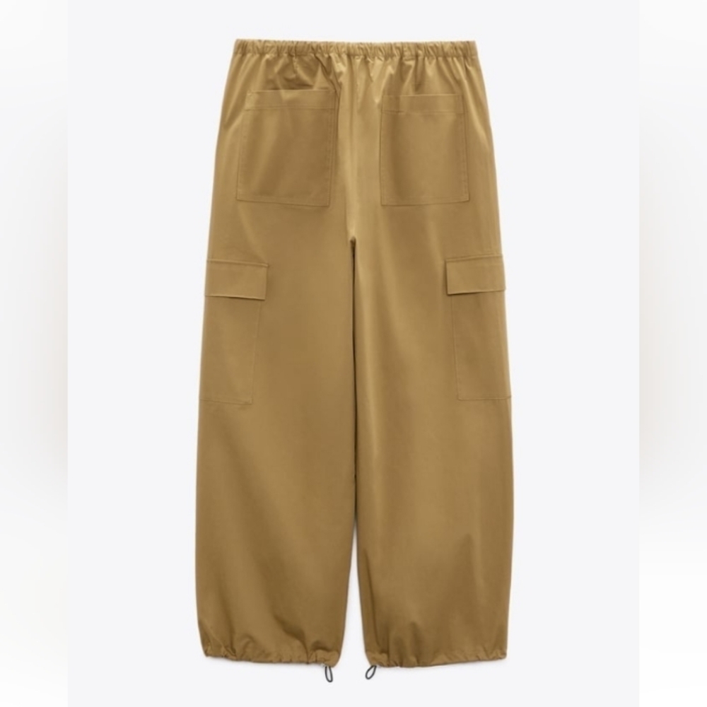 ZARA cargo parachute pants Sz-M - Picture 4 of 8